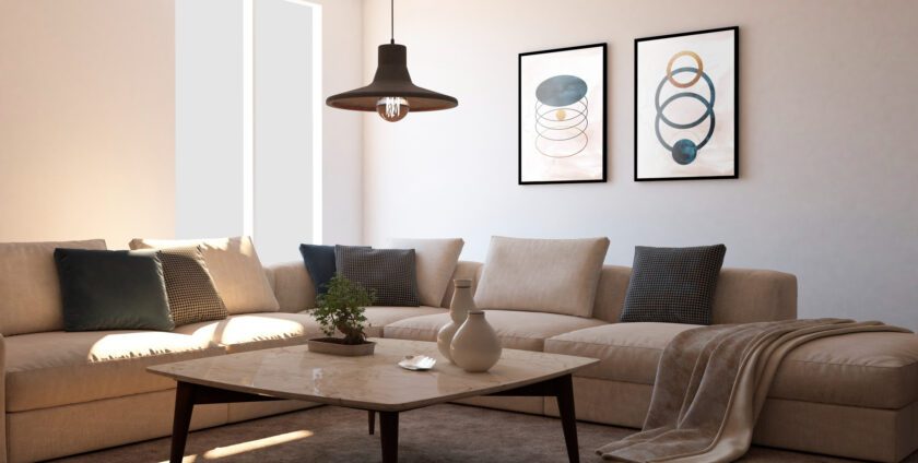 Cosy interior design in Ireland