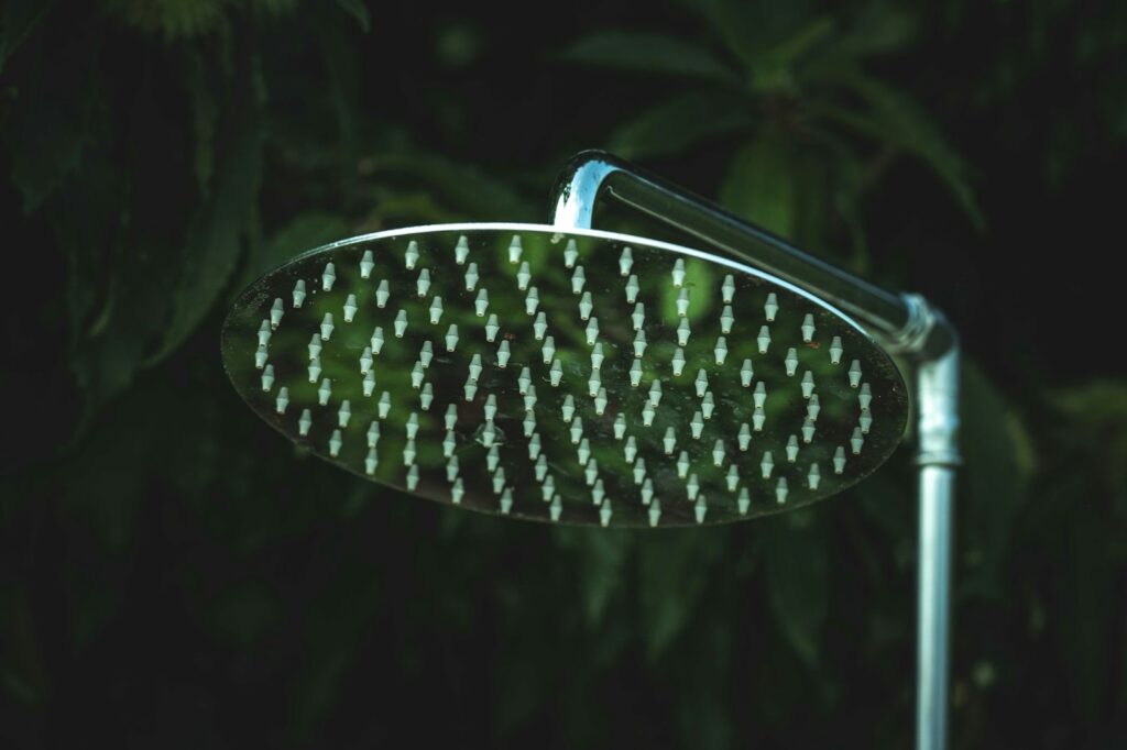 Shiny shower head