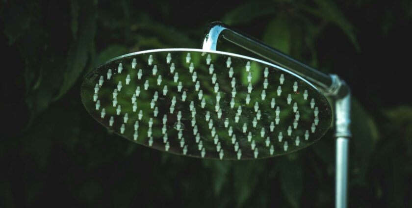Shiny shower head