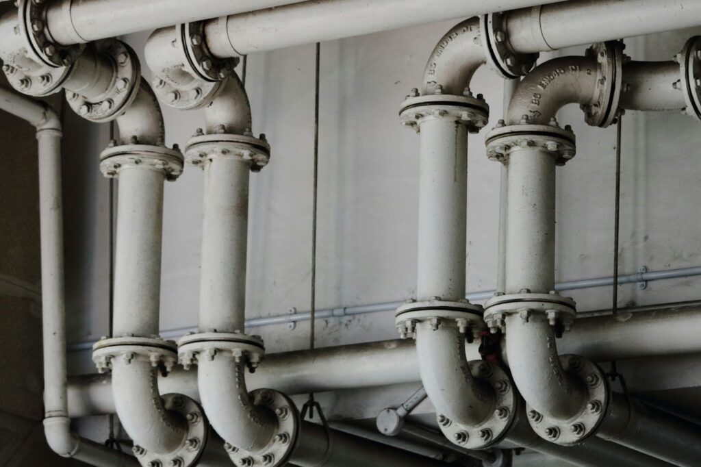 Old pipe system