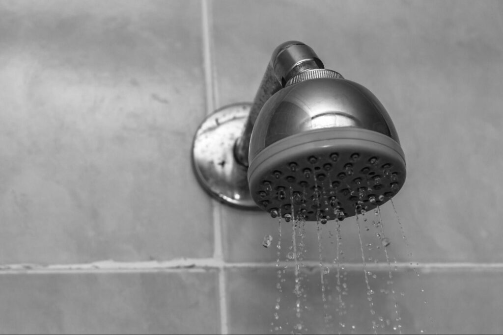 Bathroom Ventilation Requirements in Ireland and the UK 6 running shower head