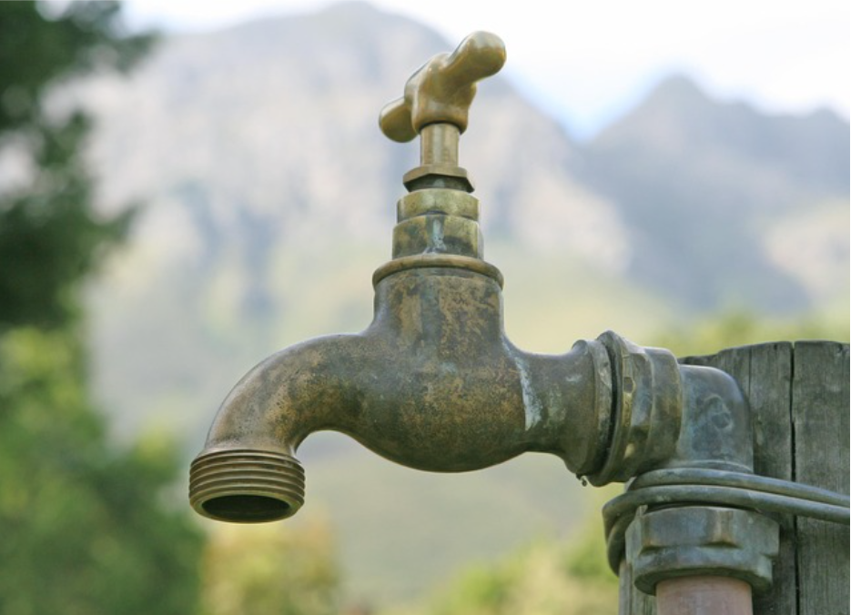 Common Plumbing Problems in Older Irish Houses 2 Old copper water fixture