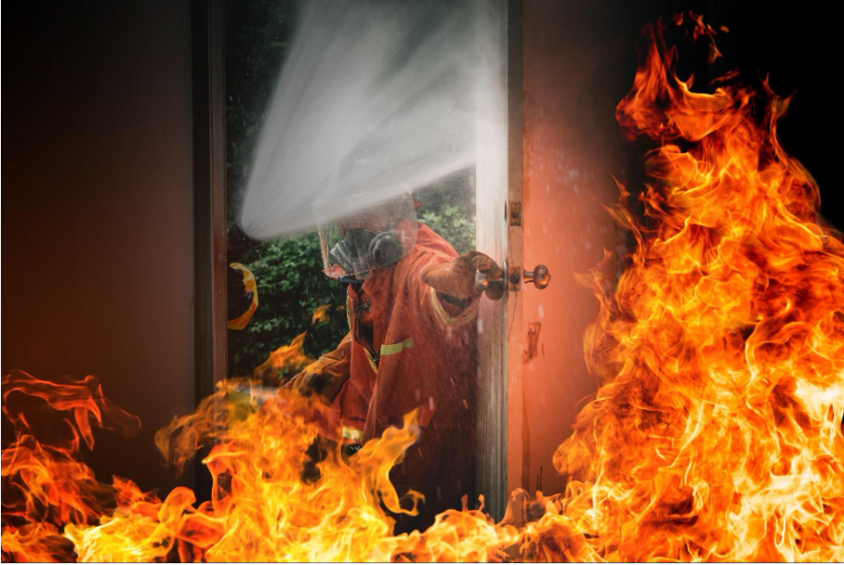 Fire Safety Considerations for Home Renovations in Ireland 6 A home on fire
